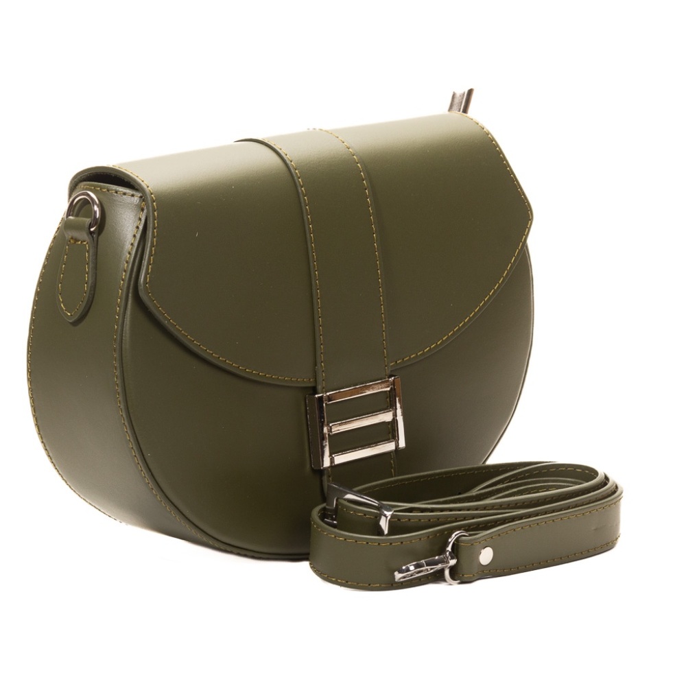 Hand made🇮🇹 -Women's genuine leather crossbody Bag "Bagira" (Italian boutique)